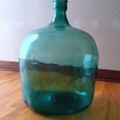 デミジョンボトル（大）花瓶　ガラス瓶　貯金箱　ディスプレイ