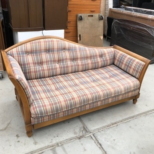 カリモク karimoku コロニアル カウチソファ1560mm×720mm×高さ800mm