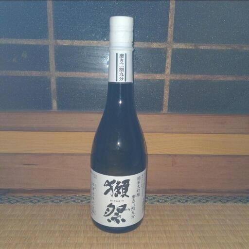 獺祭　純米大吟醸磨き三割九分　720ml アルコール16度　未開封