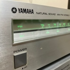 昭和レトロ・YAMAHA・T-40FM／AMステレオチューナー