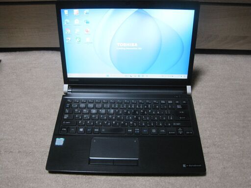 Win11 Pro 最新バージョン東芝TOSHIBA dynabook R73/J Core i3-7100U メモリ4GB 高速M.2 SSD128GB Office2021 Bluetooth Webカメラ 無線