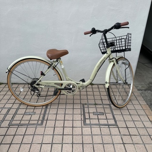 折りたたみ自転車　26インチ　終了