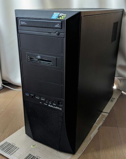 パルワールドにも/ガレリア/ゲーミングPC/メモリ16GB/GTX980/Valorant、APEXにも/ GALLERIA
