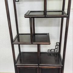 和家具 飾り棚 木製【中古品】