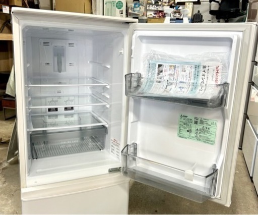 札幌市内配送可 22年製 MITSUBISHI 三菱電機 146L 2ドア冷凍冷蔵庫 MR  