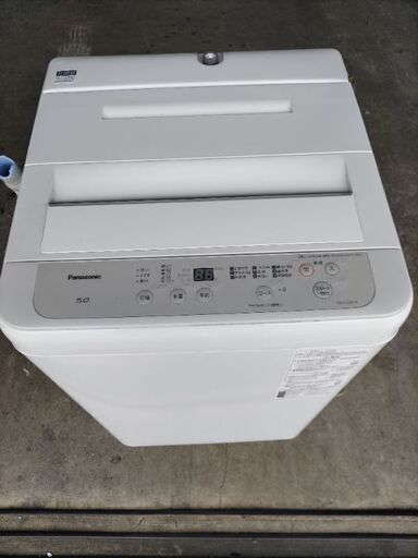 激安中古洗濯機　2021年製パナソニック5k 配達設置リサイクル回収無料