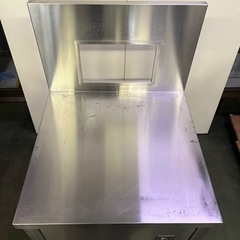 コンロ台バックカード付き 600x600x620(+375)