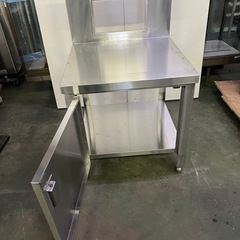 コンロ台バックカード付き 600x600x620(+375)