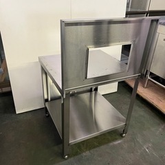 コンロ台バックカード付き 600x600x620(+375)