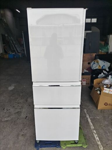 激安中古冷蔵庫　2020年製三菱330㍑　配達設置リサイクル回収無料