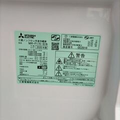 激安中古冷蔵庫　三菱2020年製170㍑　配達設置リサイクル回収無料　