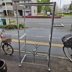 リサイクルショップどりーむ荒田店 No11349　物干しラック　...