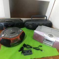 CD MD ラジカセ 4台セット 動作品 訳あり