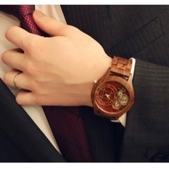 Noz レッドジャスパー 45mm サンダルウッド天然木バンド Noz レッドジャスパー 45mm サンダルウッド天然木バンド
