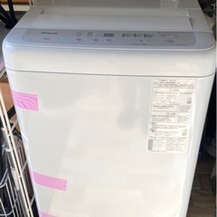 🉐完売‼️2021年製 パナソニック5kg洗濯機 風乾燥付 ご来...