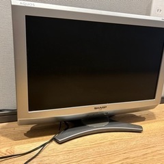 20インチ液晶テレビ(シャープLC-20E6)