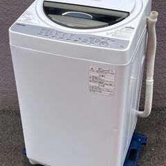 ⑭ M2【税込み】東芝 6kg 全自動洗濯機 AW-6G6 20...