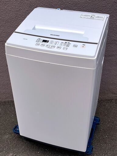 ⑰ M2【税込み】アイリスオーヤマ 6kg 全自動洗濯機 KAW-60A 2021年製【PayPay使えます】