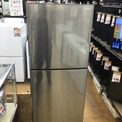 D-38【ご来店頂ける方限定】SHARPの2ドア冷凍冷蔵庫です