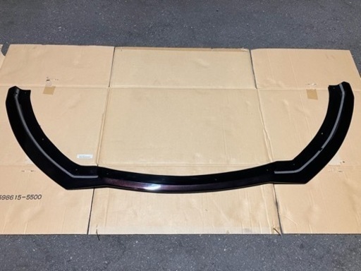 使用約3ヶ月】 アルファロメオ ミト cobalt FRPフロントリップ FSMITO