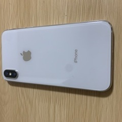 iPhoneX シルバー　256GB 