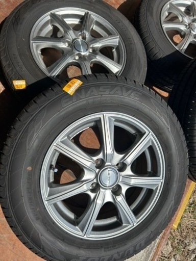 ホイール PRO 14インチ 4穴 5.5J タイヤ DUNLOP ENASAVE EC204 21年製 185/