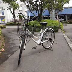 リサイクルショップどりーむ天保山店　No1120　自転者　白　カ...