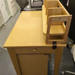 12-36 カリモク デスク＆チェア セット販売【引取限定・現状渡し