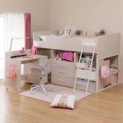 25日まで！ニトリ　システムベッド　デニッシュ