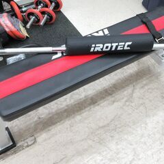 iROTEC / アイロテック 筋トレセット ダンベル バーベル ベンチ【ユーズドユーズ名古屋天白店】 JO4-05