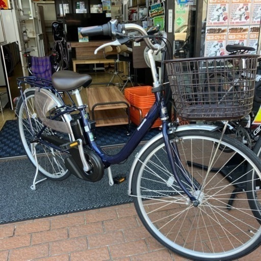 ビビ・YX極美品Panasonic パナソニック 26インチ 電動アシスト自転車 内装3段変速 12.0Ah BE-FL632V NO.1401
