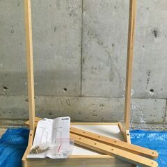 ニトリ 木製 ハンガーラック キッズ ※神戸駅周辺の倉庫でのお渡...