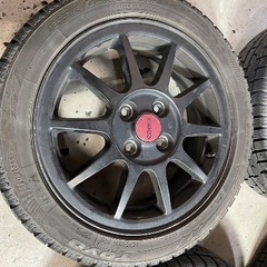 アルトワークス純正ホイールスタッドレスタイヤ付き