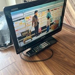 【4/20 19時以降引渡可】19型　液晶テレビ　シャープ　LC...