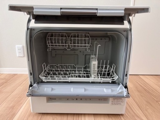 パナソニック 食洗機NP-TSK1 ホワイト - 食器洗い機 