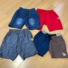 100cmハーフパンツ4枚セット