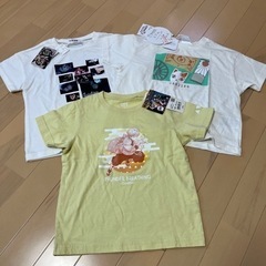 新品★110cm呪術・鬼滅アニメTシャツ
