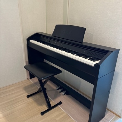 電子ピアノ（美品）【カシオ｜PriviA・PX-760（14年）】椅子・ヘッドフォン・楽譜セット