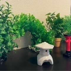 水槽用　人工水草　オブジェ