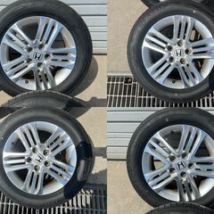 【札幌】ダンロップ　エナセーブ6部山　205/60R16 ホンダ純正ホイール 16×6J　PCD114.3　ステップワゴンなど