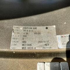 ワーク エモーション D9R 9.5J PCD100 