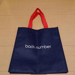 back number トートバッグ