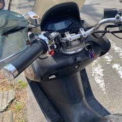 ヤマハマジェスティ125fiカスタムバーハン リアサス