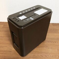 コクヨ電動シュレッダーKPS-MX100ビターブラウン美品　クロ...