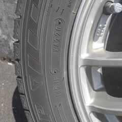 （最終値下げ）軽自動車スタッドレスタイヤホイール付き
