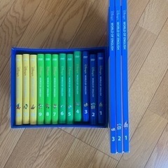 DWE ディズニー英語システム　DVD 12枚　本3冊