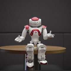 58センチの小さなヒューマノイドロボットNAO君との出会い交流会