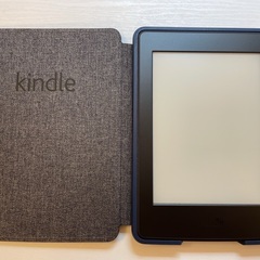 Kindle Paperwhite＋純正レザーカバー　広告なし　...