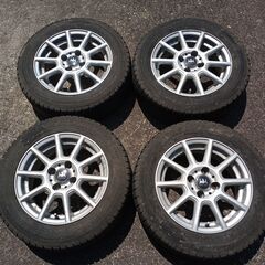 14インチ　アルミホイール4本　175/65R14　スタッドレス