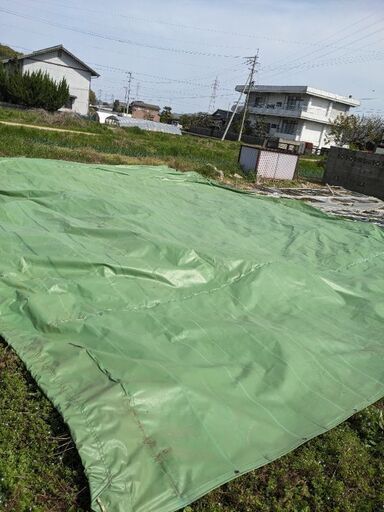 決まりました!!ビニールハウスのシート厚手防水 - その他 